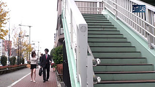 Crowded Bus Thrill. Husband Nearby, Tight Skirt Wife Feels a Bold Press and Quietly Guides It Closer in Risky Heat. - Part1