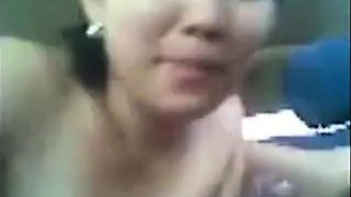 Kazakh Couple's Blowjob Video Featuring Asian Granny