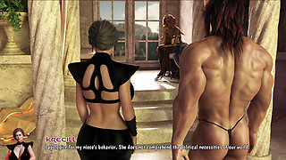 Queen Elaria's Secret Affair: Conan Pounds Her Big Ass Quiet - Creampie Finish in Her Dripping Pussy