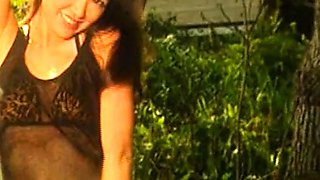 Brunette Solo Webcam Masturbation