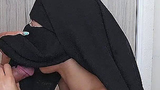 100. Last Blowjob Cum on Face Mia Niqab