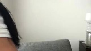 Babe With Big Boobs Masturbates