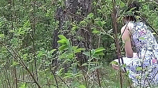 Flashing My Pussy in the Woods