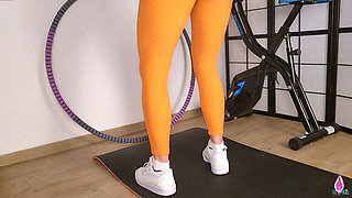 Fitness Girl in Leggings Gets Fucked Hard in the Ass After Her Workout