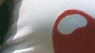 Shameless Blonde Slut Has Solo Sex in the Woods