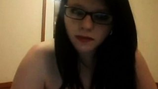 Pregnant BBW With Big Tits Masturbates on Webcam