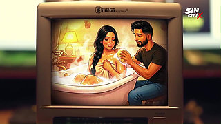 Horny Office Aunty Priya Seduced by Young Masseur - Full Massage Fuck