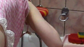 Washing My Hair in the Shower