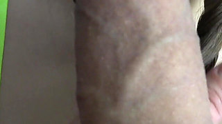 Sloppy Blowjob Cute Sucks Her Friend's Huge Cock