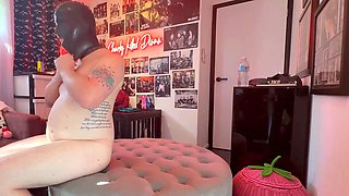 Amateur cd in latex fucked