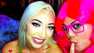 Close up fucking and blowjob in amateur video