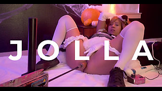 MILF with Fuck Machine