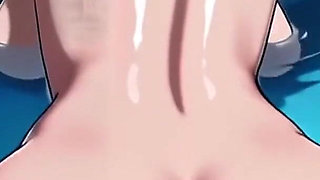 Reze Chainsaw Man,denji,asmr,60frames,reze Gave Denji a Reward at the Swimming Pool.sex in the Swimming Pool, Blowjob,