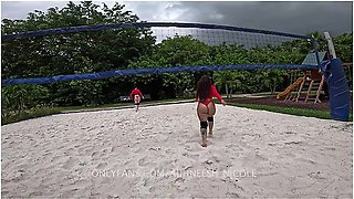 Volleyball Team Fucks Guy On Miami Beach