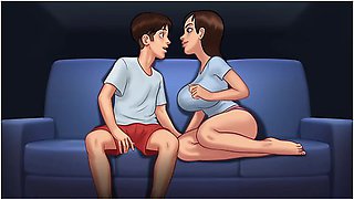 Summertime Saga Debbies Update Hentai Sex Game Sex Scenes Gameplay Part 20 [18+] With Car Toon