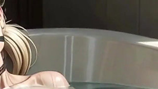 90 Year Old Granny Bathtub Bondage - Horny & Begging to Be Filled