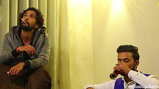 Desi Brunette's Steamy Passion Ignites in Indian Hotel Heat
