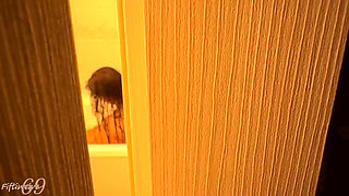 Caught in the Bathroom, Wet Anal Training