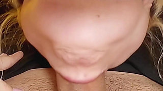 Wet Sloppy Facefuck Deep - Oral Creampie