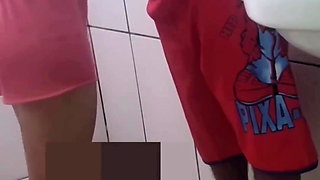 Sex with the maid in the bathroom!