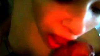 Indian MILF girl sucks her husband's dick