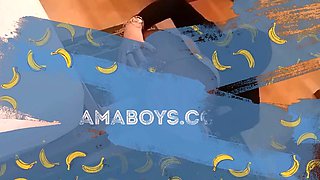 AnaKristina Dildo Fun in Pantyhose - Amateur Crossdresser