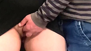 Horny Perv Fingering Girl Under Dress