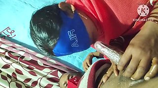 Indian Desi Bhabhi First Time Sucking Cock - Homemade XXX Video with Sexyrani77