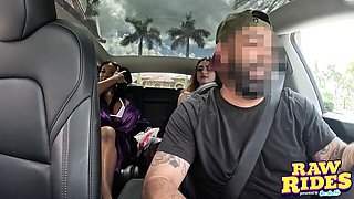 Watch stunner Tia Maria and Lilibet Saunders's action