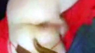 Sissy in Red Interracial Big Cock Adventure