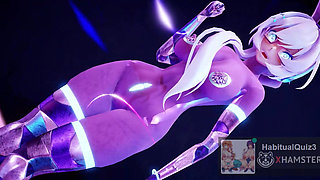 mmd r18 Super Bunny Butt Bass Knight want to fuck hard no mercy 3d hentai