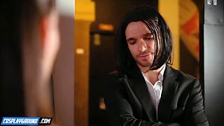 Melody Marks Flexible Ballerina Cosplay Parody: She Bends Way Back Over and Deepthroats John Wick