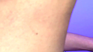 Strapon Fuck on the Swing with Cum Cleanup