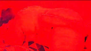 Blowing a Load on Curvy BBW Slut