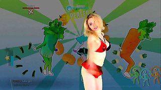 Solo with perfect big boobed blonde Alexis Ford