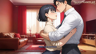 Husband Loves His Wife's Hairy Pussy and Ass - I Love Your Wife part 07 By VelniDokra - 3D Game