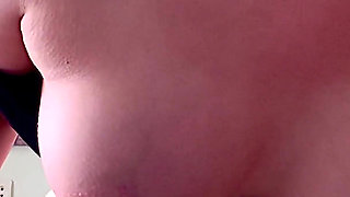 The Stepson Fucked His Pregnant Stepmother in the Kitchen While His Father Was Away