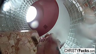 Shower BTS Fun With Christy & Dahlia