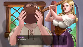 Cartoon fantasy adventure with Misskitty2k in animated hentai action