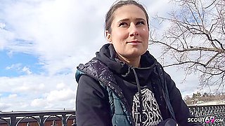 Real College Teenage 18+ Lara Fox I Pickup And Rough Hump I Street Casting - Casting