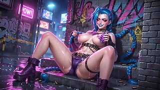 Jinx Wet Tease Compilation Big Tits and Ahegao Full