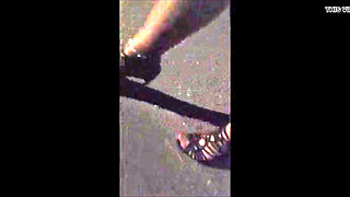 Nylon Pantyhose Stocking Feet Footjob