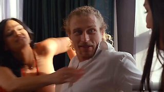 Alyx Star Mona Azar Lesbian Foursome