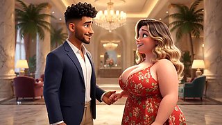 British Chubby Babe Flies Home for Holiday Hardcore Fuck