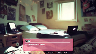 Gooncuck #7 - a Cucky Ai Porn Game - Footjob From a Therapist