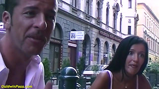 My stepsister loves outdoor fucking