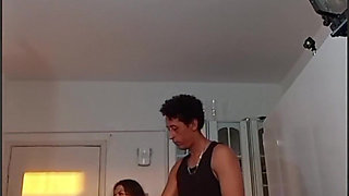 Nicoly Mattos & Pamela Pantera: Double Teaming the Newbie with Dirty Massage and Creampie!