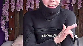 Surprise Wetsuit Reveal to Distract My Boyfriend