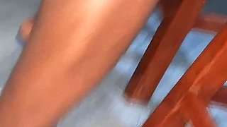 Pushing as Hard as Possible for Good Penetration, Receiving a Big Cock Deep Inside, Feeling Great.