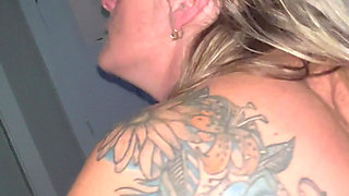 Perfect Mature Natural Tatted MILF gives me the RIDE of my life!!